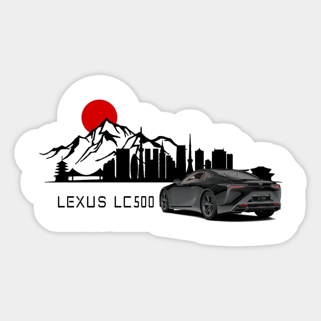 Lexus LC500 Sticker by T-JD